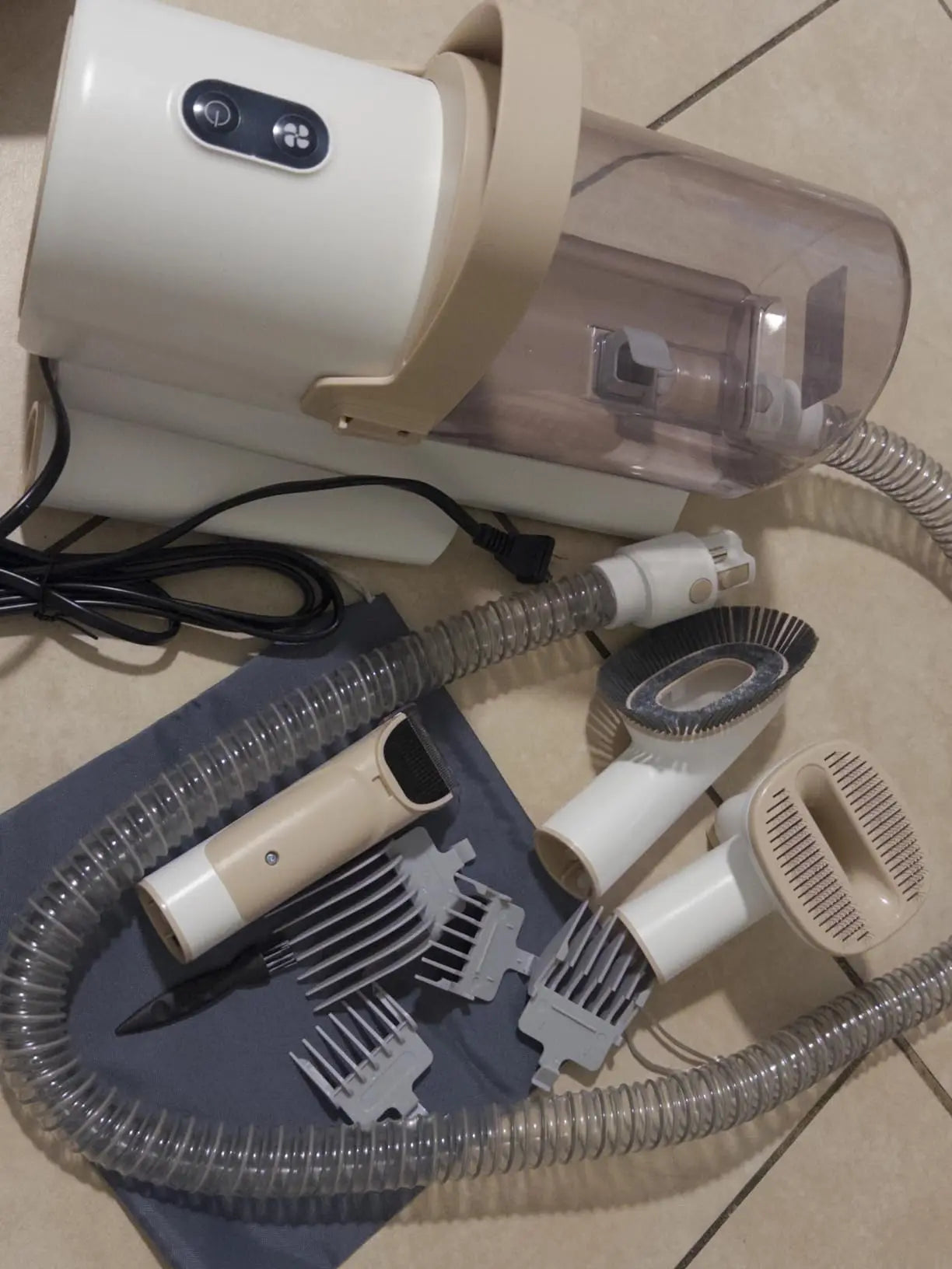 Ship From USA Germany Warehouse 11000Pa Pet Grooming Vacuum Kits Puppy Electric Clipper Combs Tool Brush Cats Dogs Hair Remover