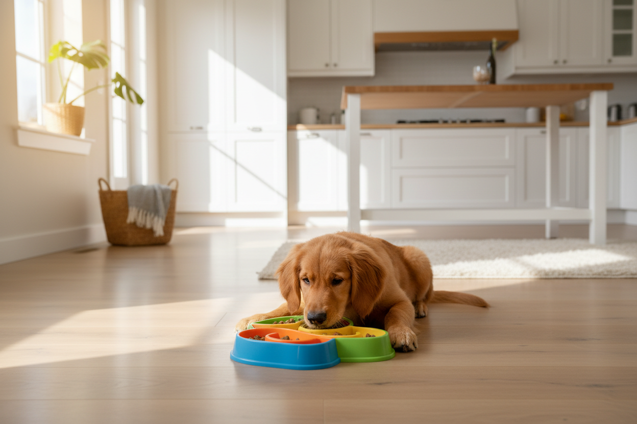 Slow Feeder Pet Bowl